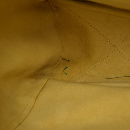 Celine Lambskin Vertical Bi-Cabas White Sun Yellow 9 of 14