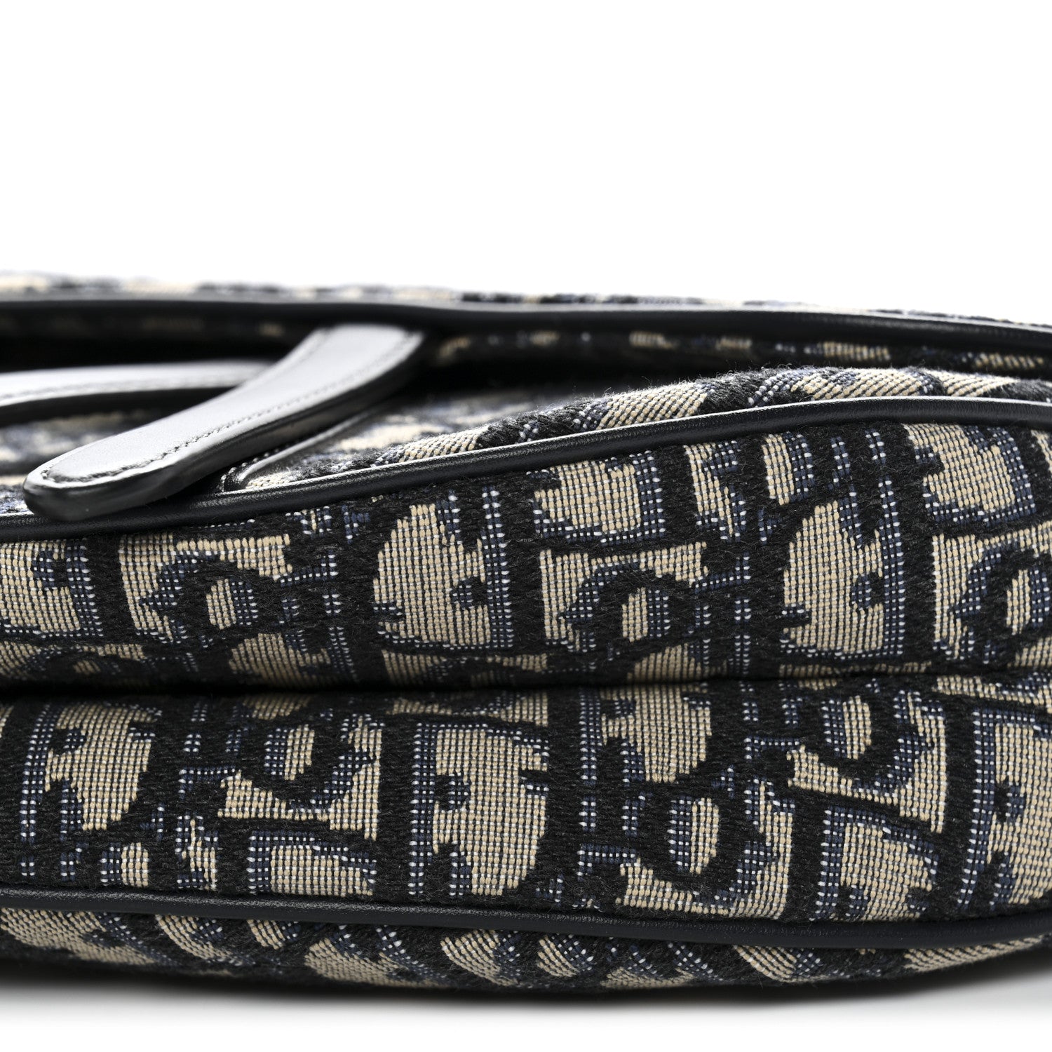 Christian Dior Oblique Saddle Bag Blue 10 of 10