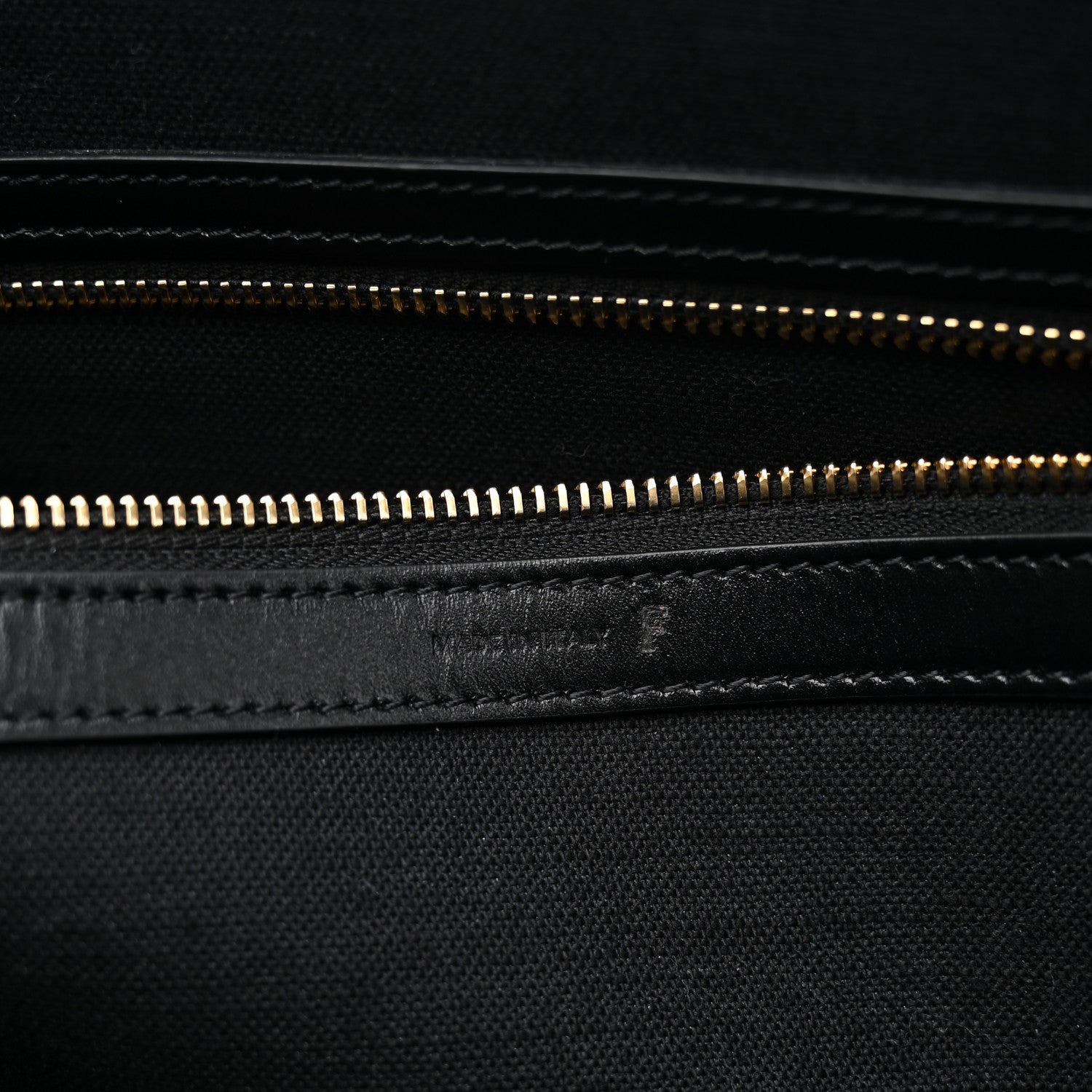 Celine Canvas Calfskin Horizontal Cabas Black 7 of 11