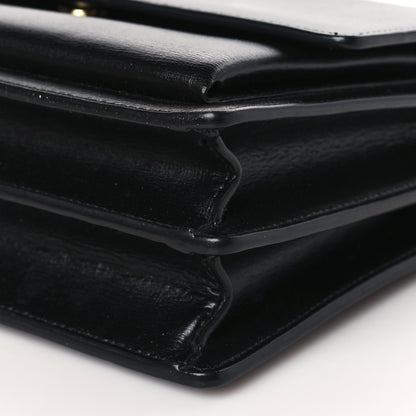 Saint Laurent Calfskin Medium Monogram Sunset Black 8 of 8