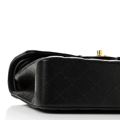 Chanel Caviar Quilted Small Double Flap Black 9 of 12