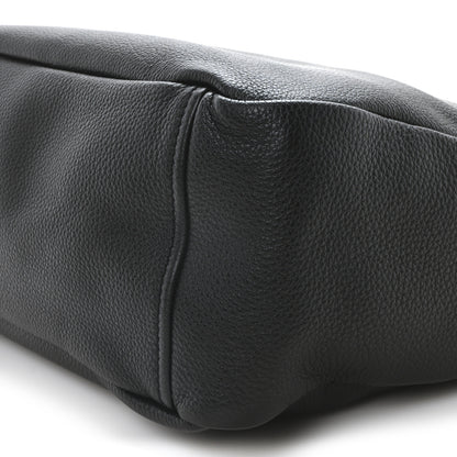 Prada Vitello Daino Medium Messenger Bag Black 9 of 9