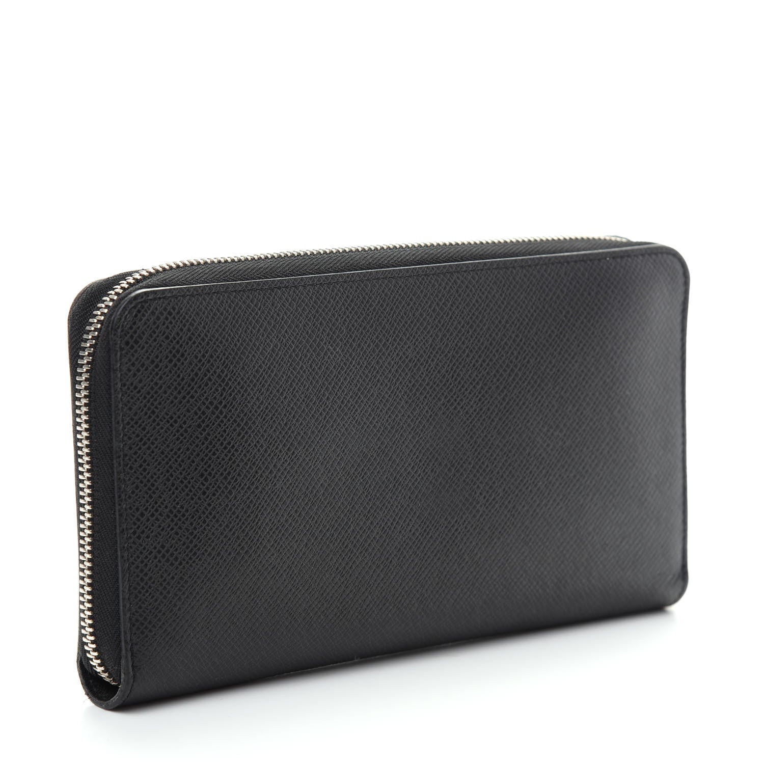 Louis Vuitton Taiga Zippy Organizer Wallet Black 3 of 8