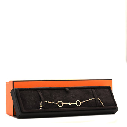 Hermes 18K Rose Gold Diamond TPM Filet d'Or Bracelet ST 5 of 5