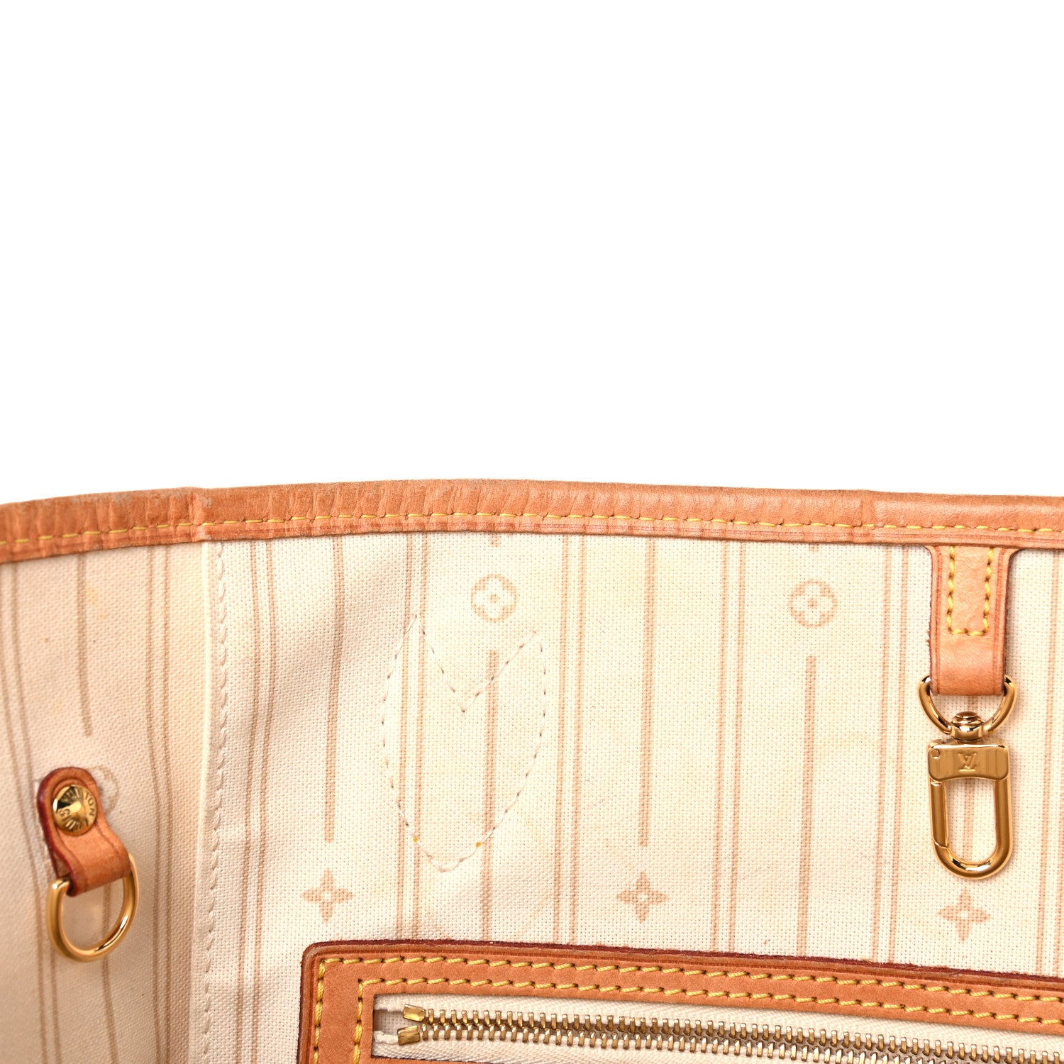 Louis Vuitton Damier Azur Neverfull MM 18 of 28