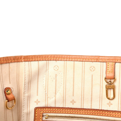 Louis Vuitton Damier Azur Neverfull MM 18 of 28