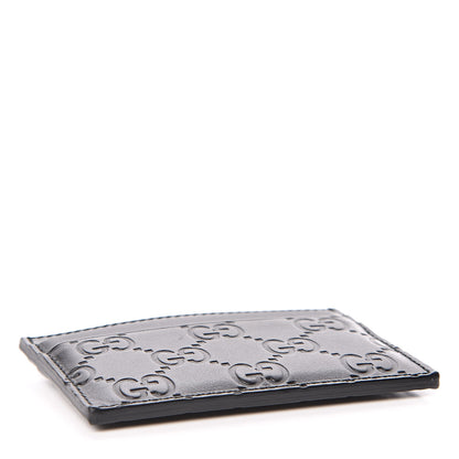 Gucci Guccissima Card Holder Black 4 of 7