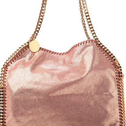 Stella McCartney Metallic Shaggy Deer Small Falabella Tote Copper 7 of 9