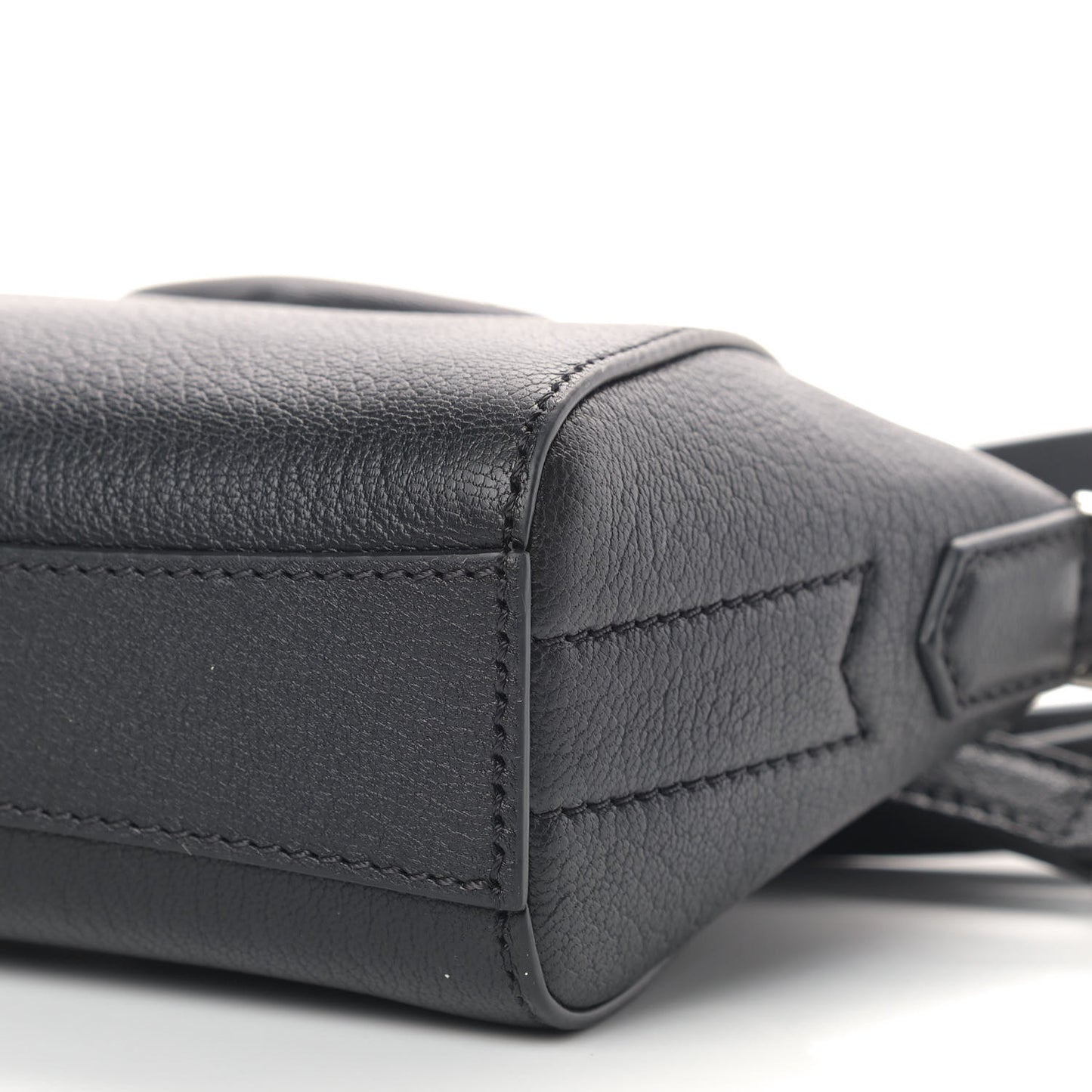 Sugar Goatskin Nano Antigona Black