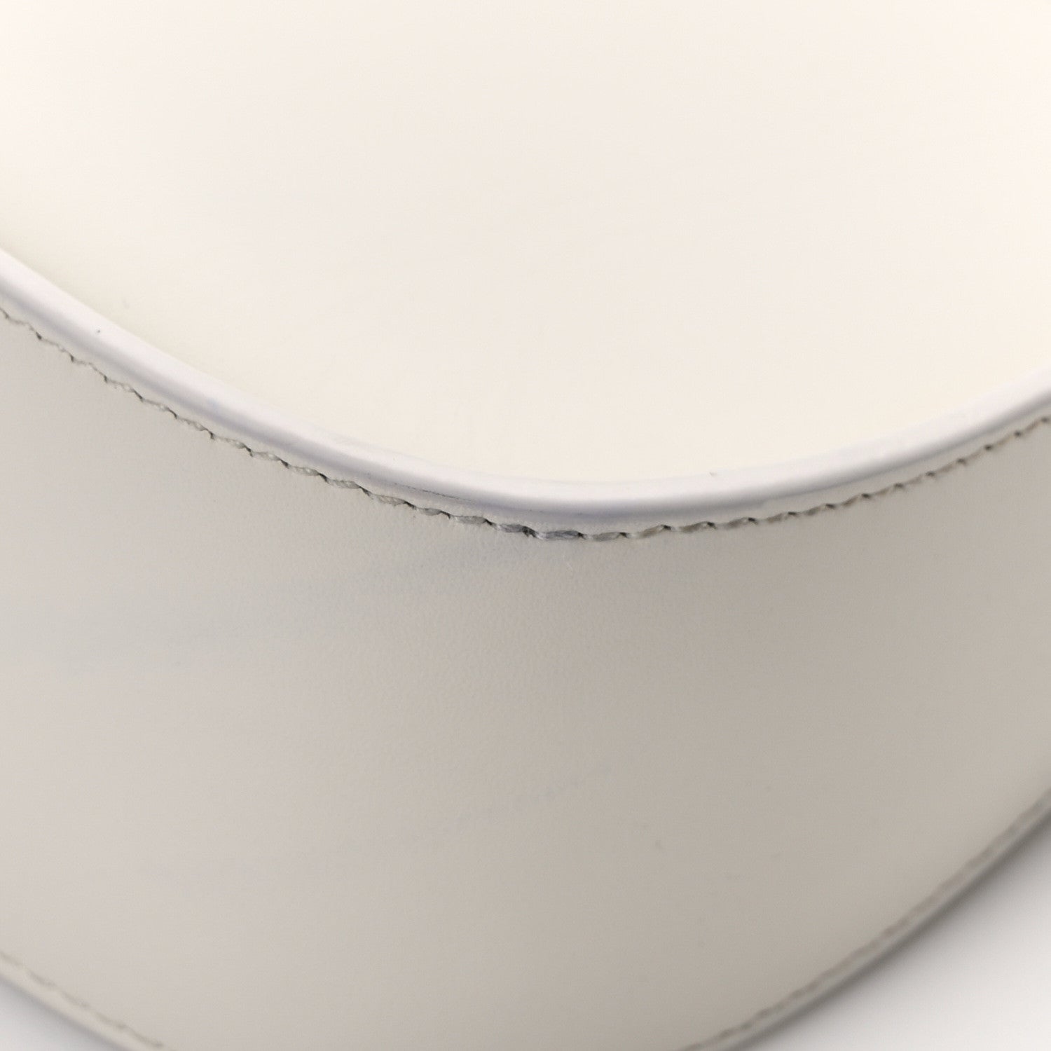 The Row Smooth Calfskin Half Moon Shoulder Bag New Ivory 13 of 14