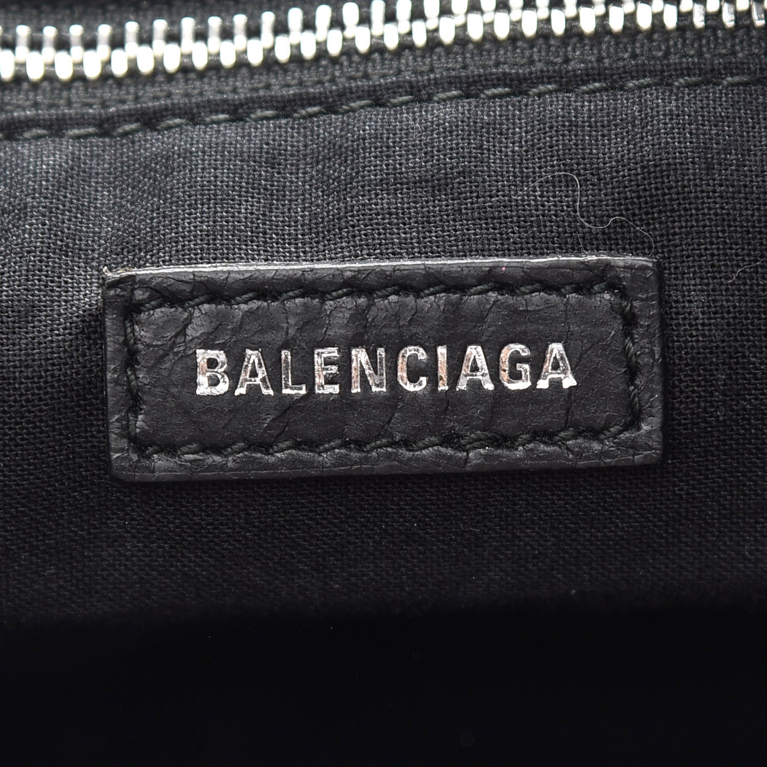 Balenciaga Agneau Arena Car Tag Classic Silver Hardware S City Black TBC 5 of 9