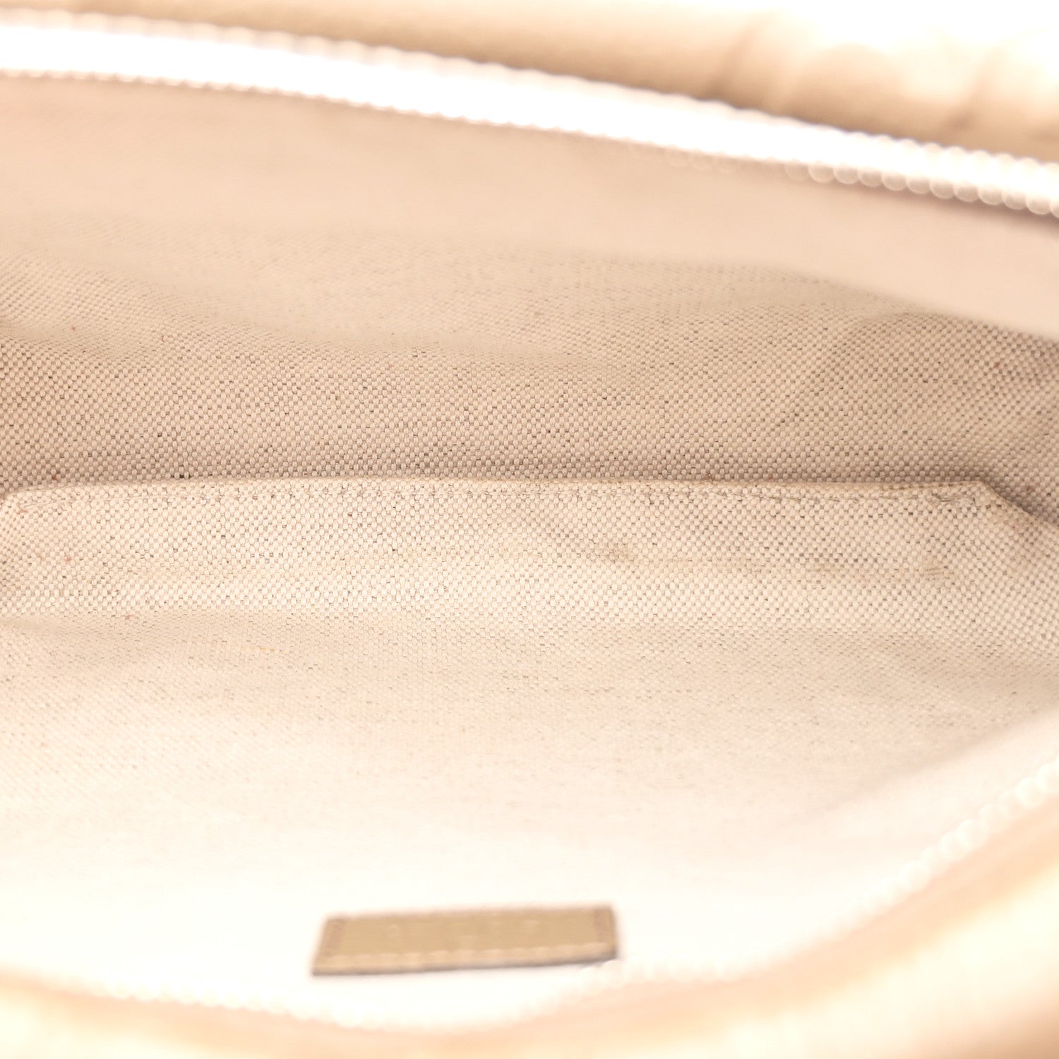 Gucci Piuma Calfskin Jumbo GG Embossed Pocket Belt Bag Good Taupe 5 of 10