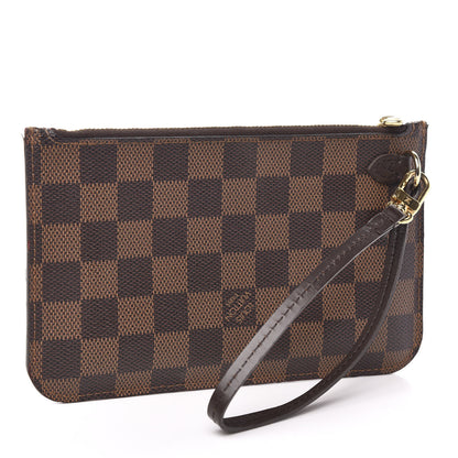 Louis Vuitton Damier Ebene Neverfull PM Pochette 3 of 9