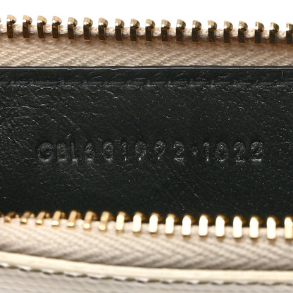 Saint Laurent Calfskin Lizard Embossed 5 Fragments Zip Pouch Card Holder Soft Cream 8 of 8