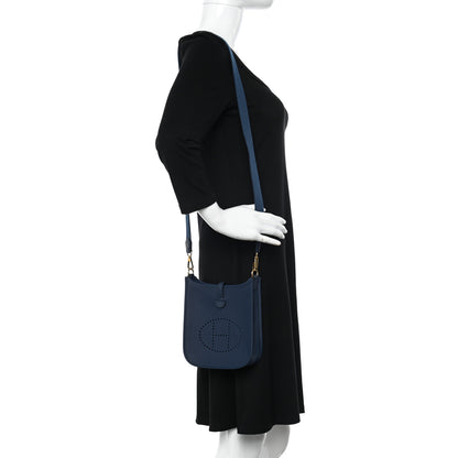 Hermes Togo Evelyne TPM Bleu De Prusse 2 of 11