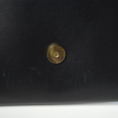 Louis Vuitton Calfskin Chain Louise GM Black 12 of 13