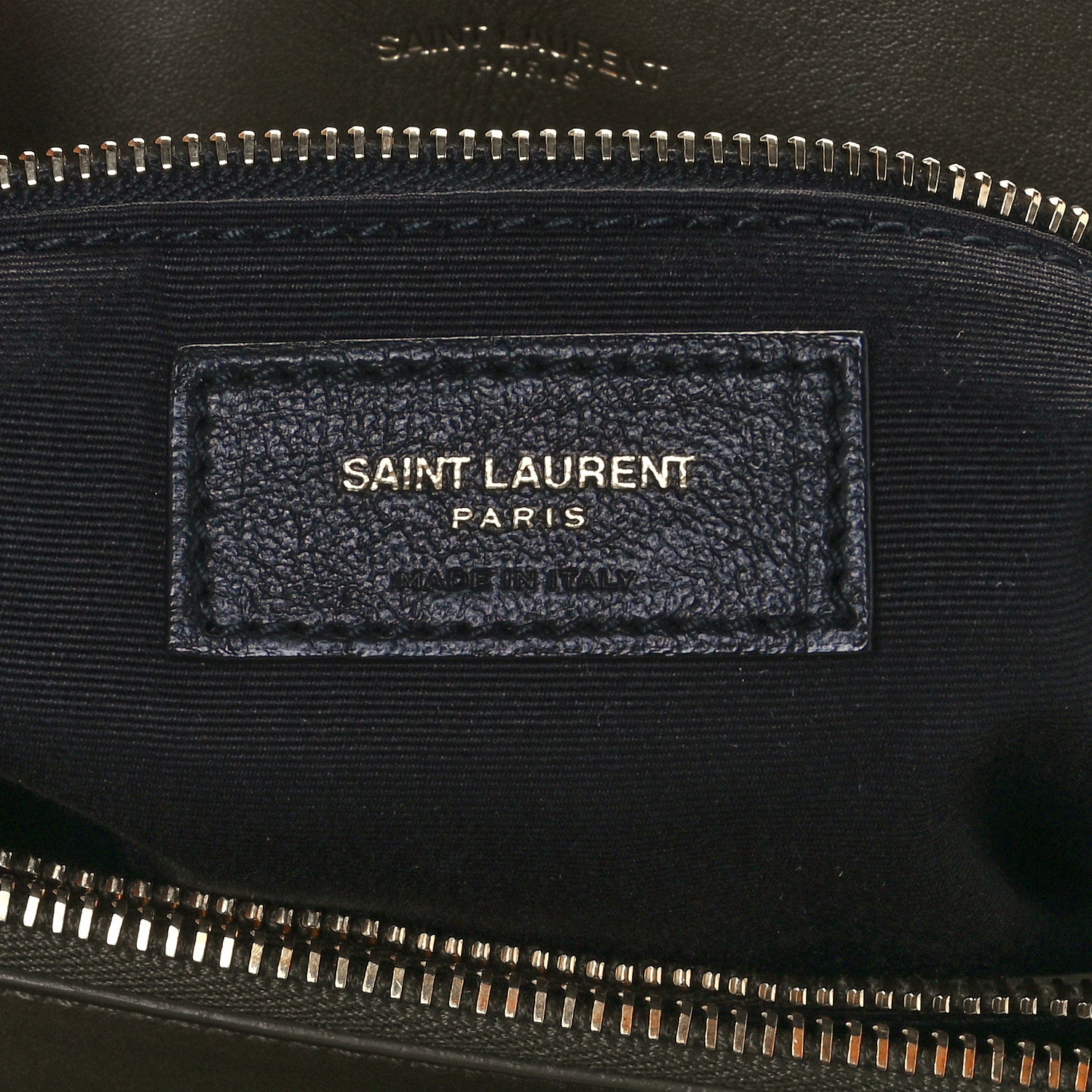 Saint Laurent Suede Y Quilted Monogram Medium Loulou Chain Satchel Seaweed 7 of 11