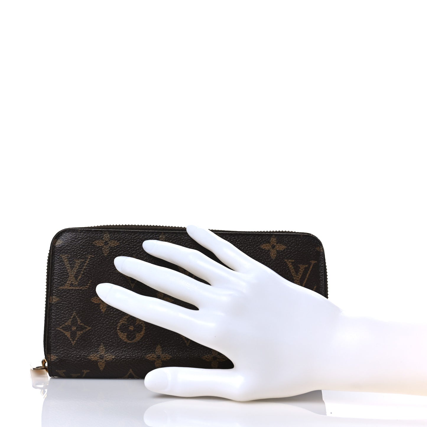 Monogram Zippy Wallet Coquelicot