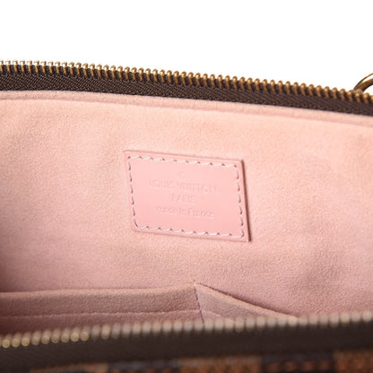 Louis Vuitton Damier Ebene Caissa Tote PM Rose Ballerine 6 of 7