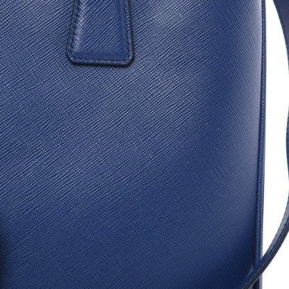 Prada Saffiano Lux Medium Tote Bluette 10 of 10