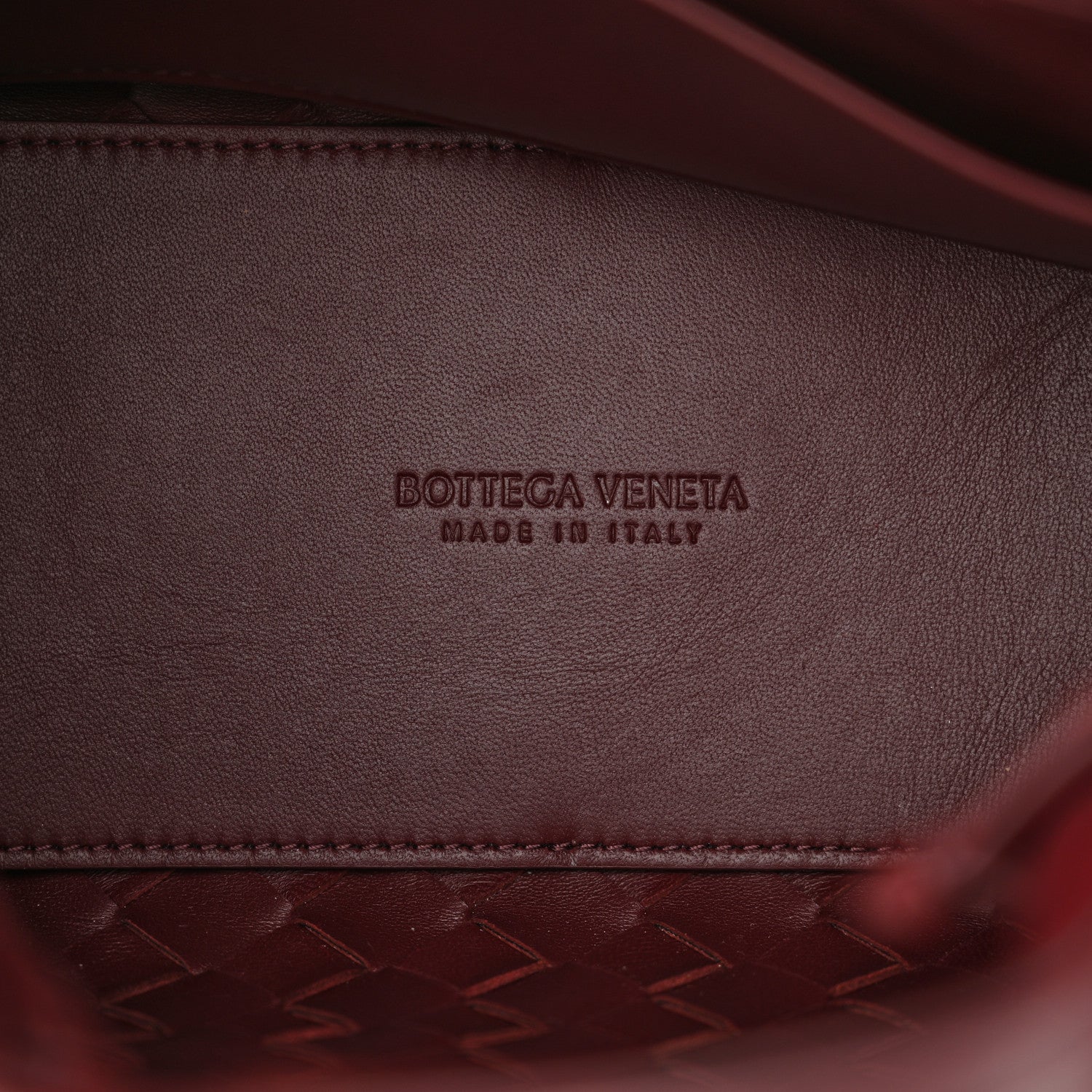 Bottega Veneta Nappa Intrecciato Small Andiamo Shoulder Bag Barolo 6 of 9