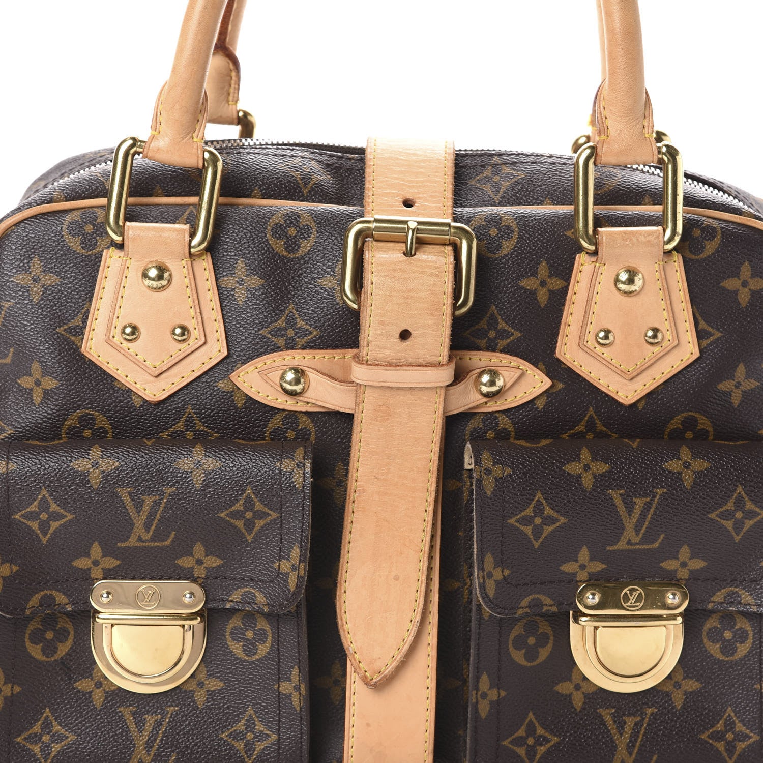 Louis Vuitton Monogram Manhattan GM 9 of 11