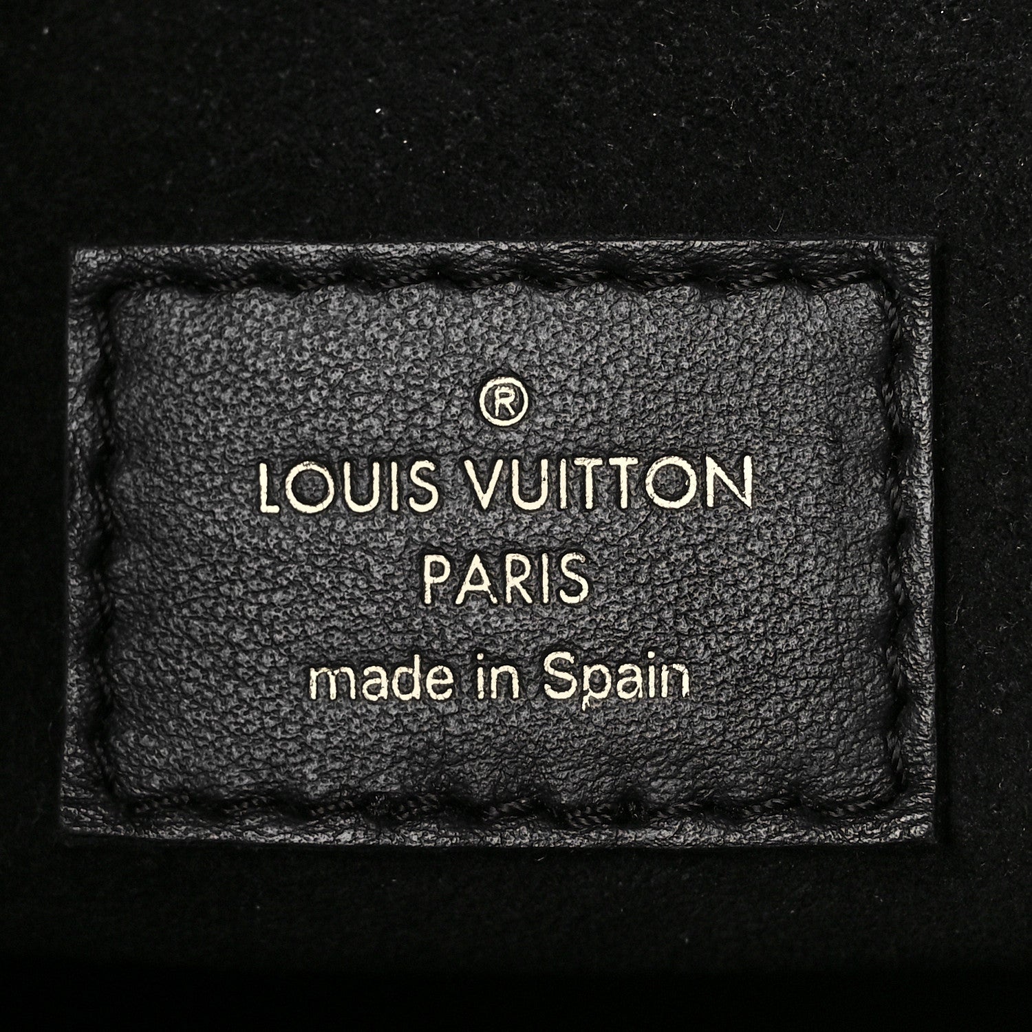 Louis Vuitton Calfskin Monogram On My Side PM Black 6 of 9