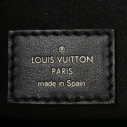 Louis Vuitton Calfskin Monogram On My Side PM Black 6 of 9