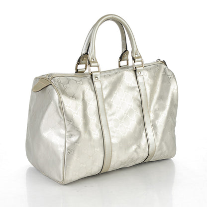Gucci Imprime Monogram Medium Joy Boston Silver 3 of 11