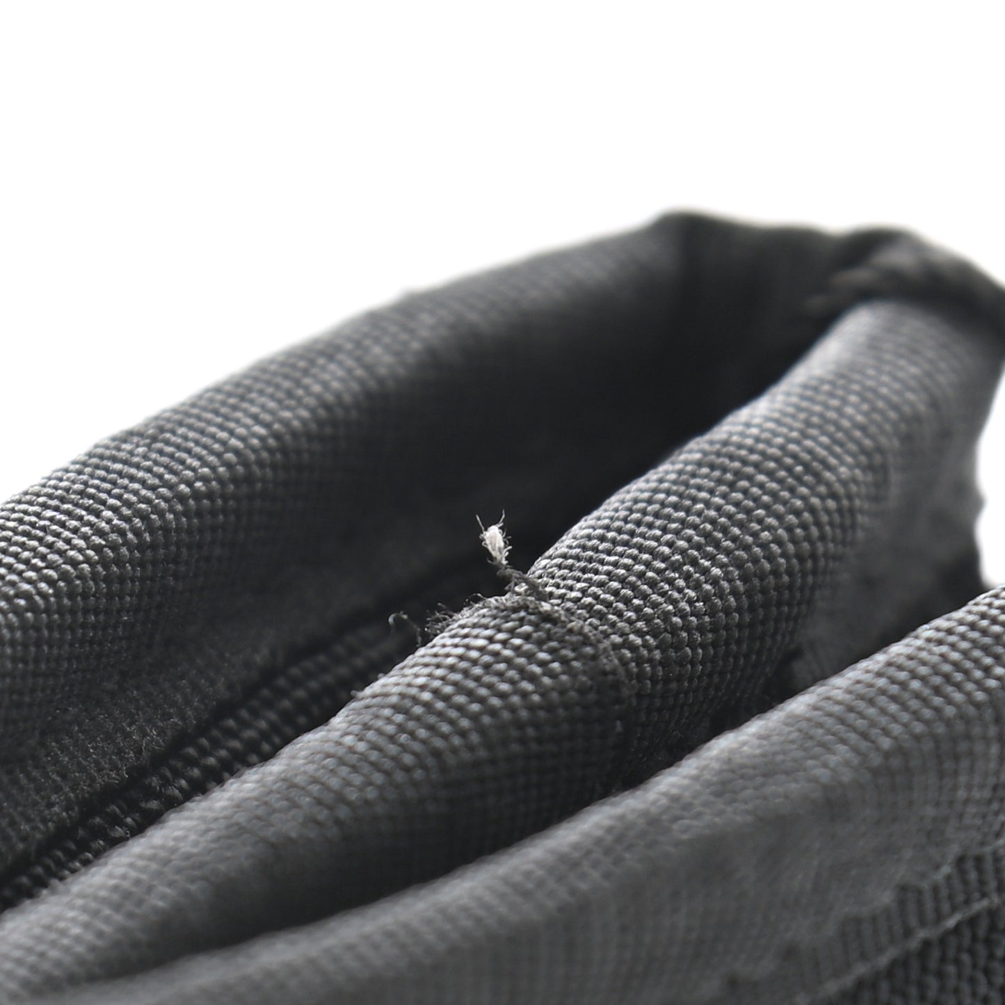 Nylon Logo Explorer Coin Wallet Black