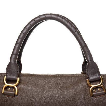 Chloe Calfskin Large Marcie Satchel Nut 17 of 18