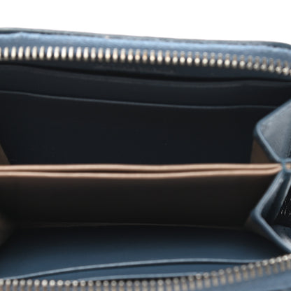 Bottega Veneta Nappa Intrecciato Zip Around Coin Purse Pacific 5 of 7