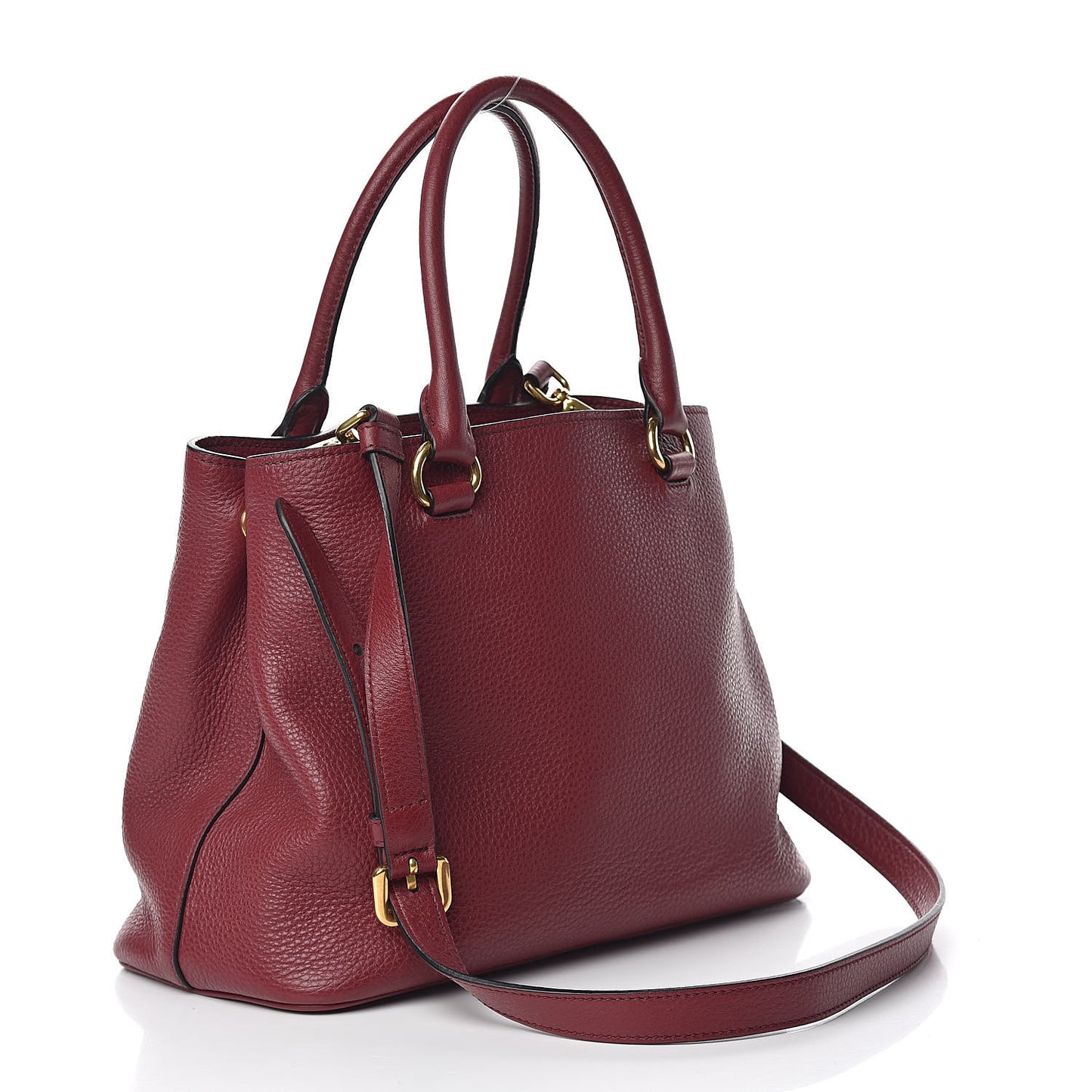 Vitello Phenix Tote Cherry