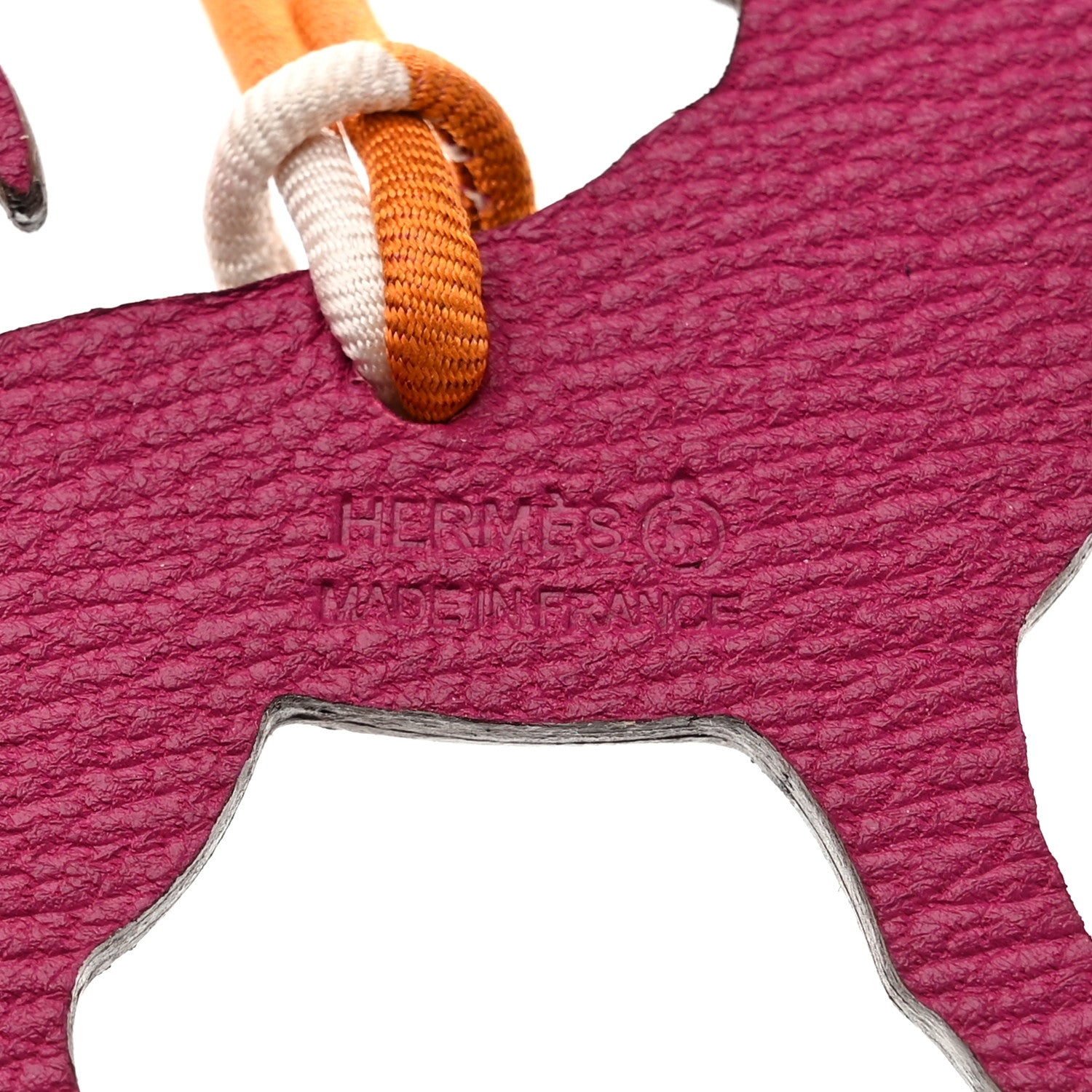 Hermes Togo Chevre Petit H Chihuahua Bag Charm 3 of 4