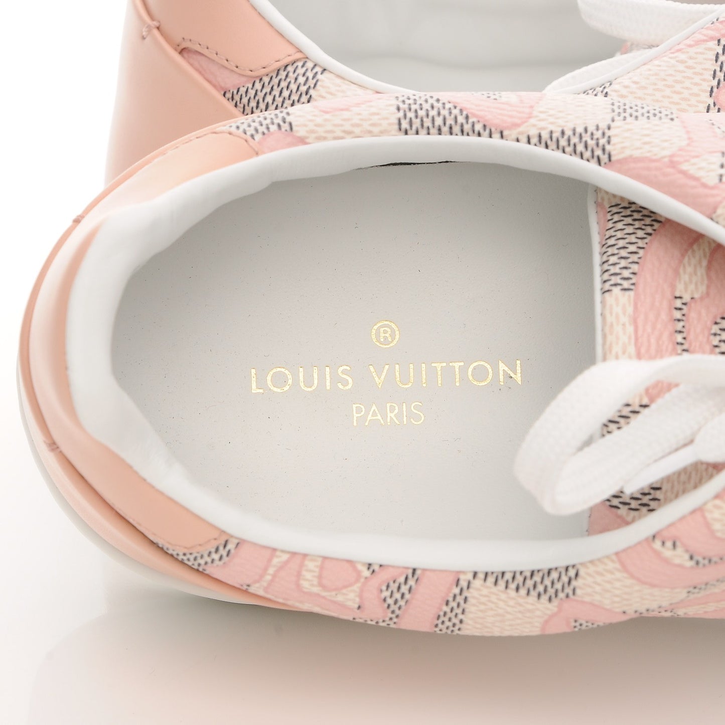Damier Azur Tahitienne Bora Bora Sneakers 40 Rose Ballerine
