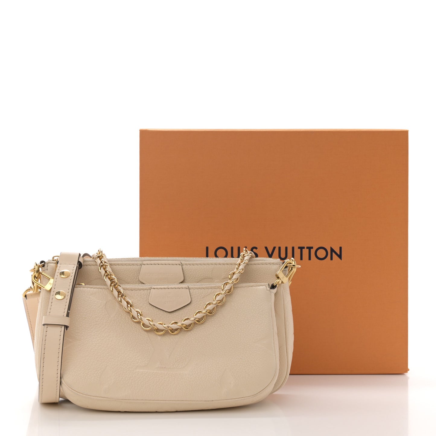 Empreinte Monogram Giant Multi Pochette Accessories Cream
