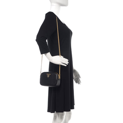 Prada Saffiano Belt Bag Black 3 of 9