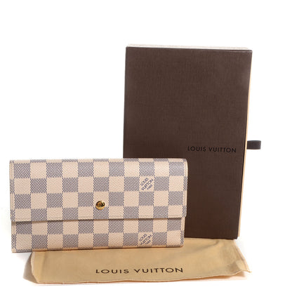 Louis Vuitton Damier Azur Porte Tresor International Wallet 5 of 8