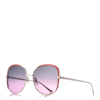 Gucci Acetate Oversize Square Frame GG0400S Sunglasses Gold 1 of 6