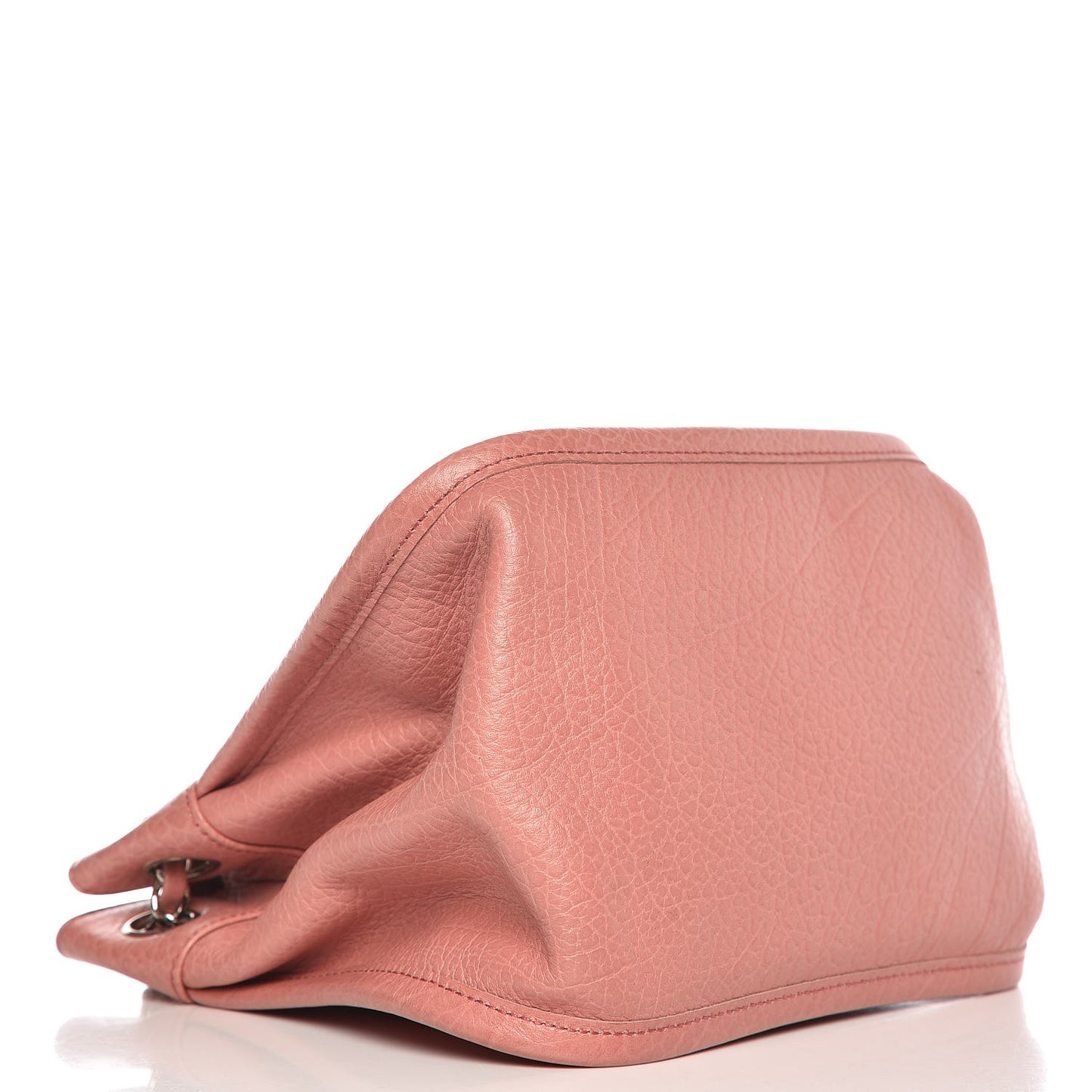 Calfskin Mademoiselle Shoulder Bag Pink