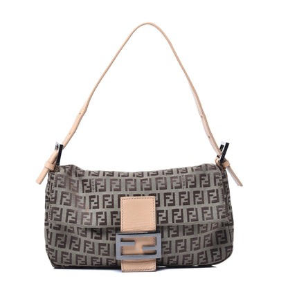 Fendi Zucchino Baguette Tan 1 of 8