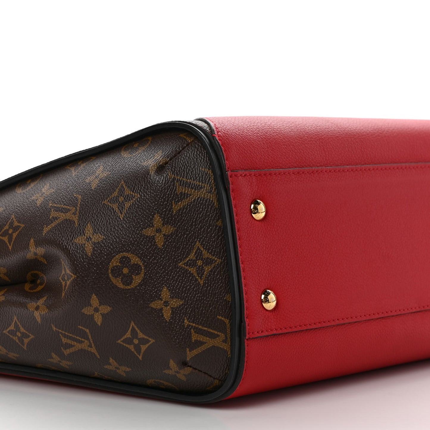 Calfskin Monogram Kimono Tote Cherry
