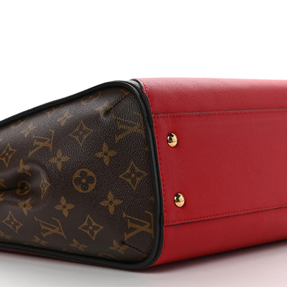Louis Vuitton Calfskin Monogram Kimono Tote Cherry 7 of 8
