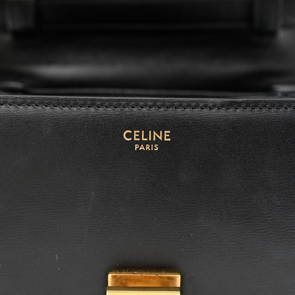 Celine Box Calfskin Small Classic Box Flap Bag Black 6 of 15