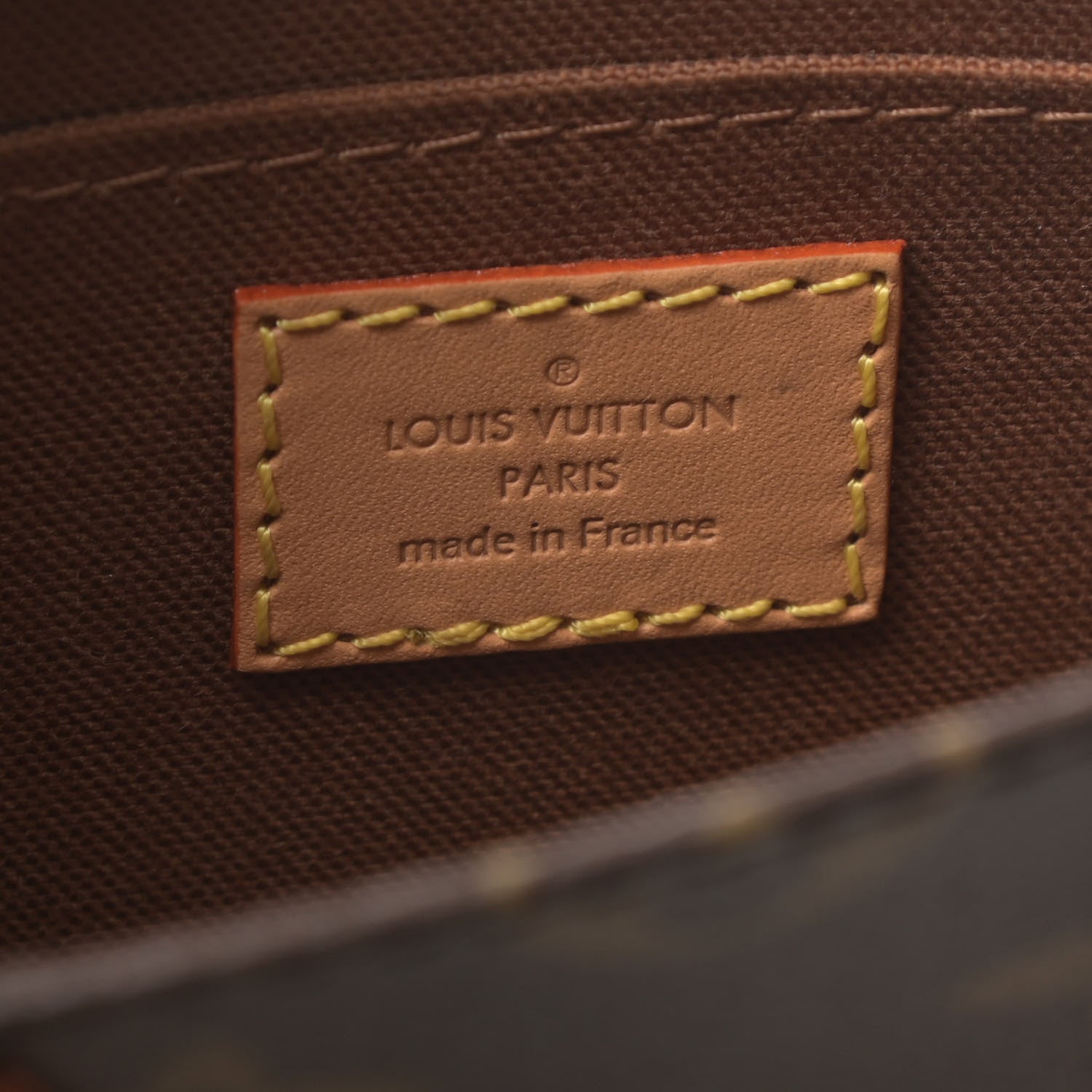 Louis Vuitton Monogram Petit Sac Plat 5 of 9