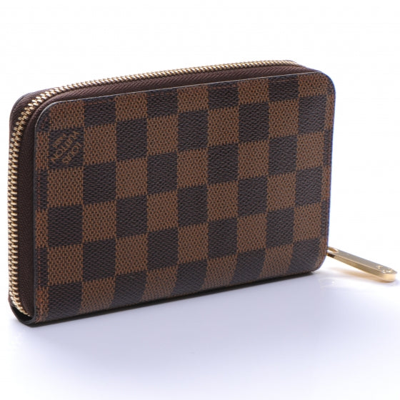 Damier Ebene Zippy Compact Wallet