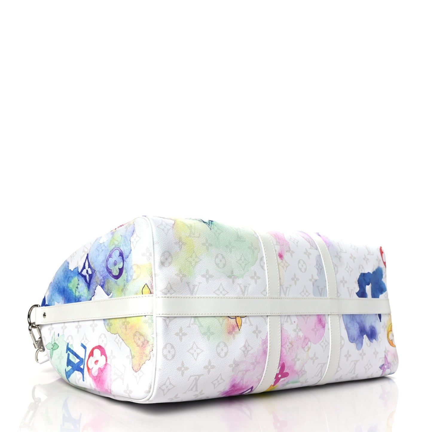 Monogram Watercolor Keepall Bandouliere 50 Multicolor