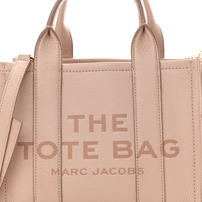 Marc Jacobs Grained Calfskin Small The Tote Bag Rose Dust 9 of 12