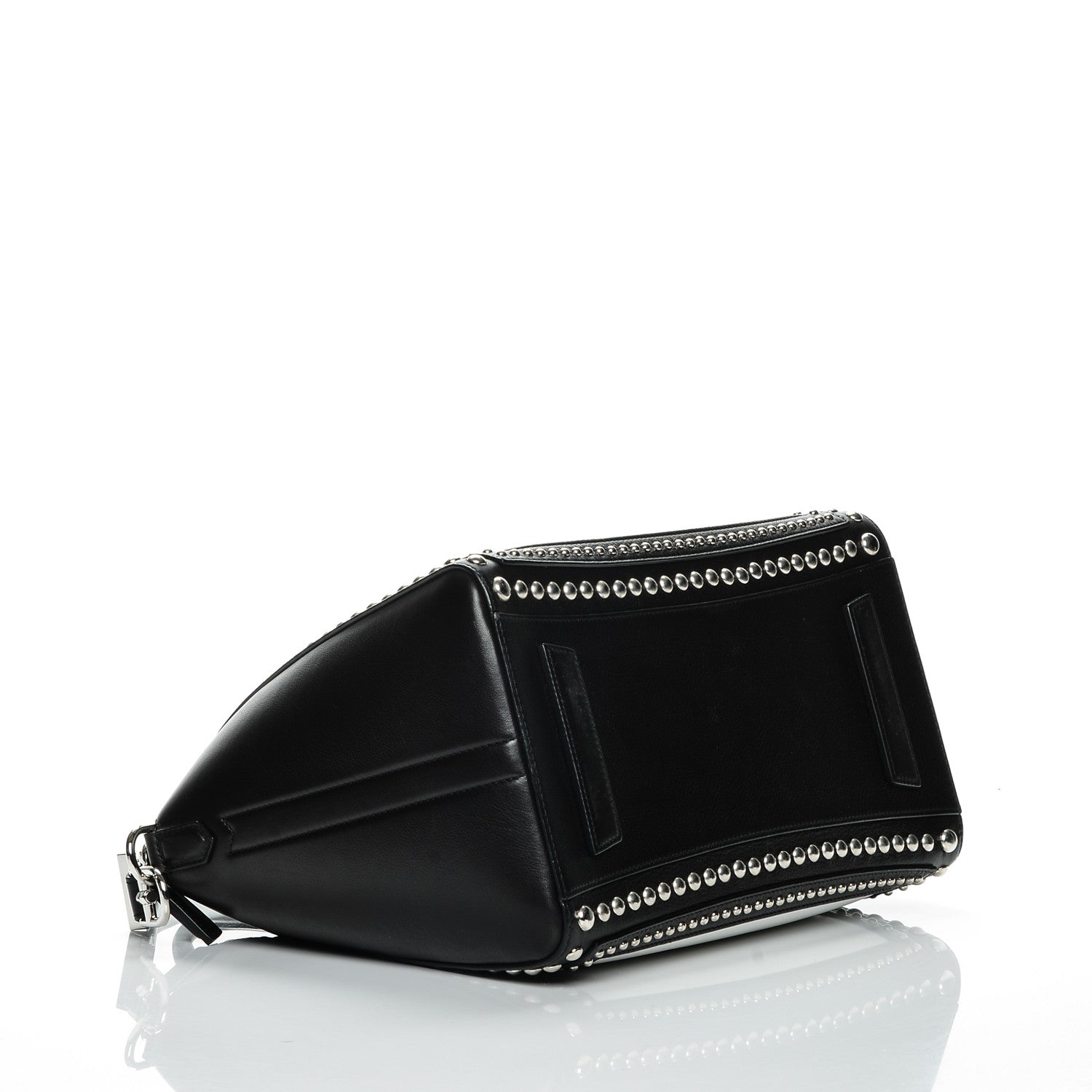 Givenchy Calfskin Medium Studded Bi-Color Antigona Black White 4 of 8