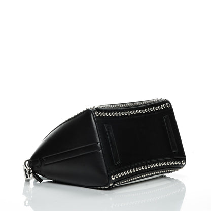 Givenchy Calfskin Medium Studded Bi-Color Antigona Black White 4 of 8